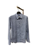 Camicia con cerchi azzurro Cerruti uomo