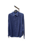 Camicia blu a pois Cerruti uomo