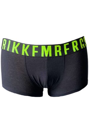 Boxer nero e verde Bikkembergs uomo