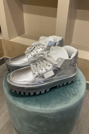 Bold Sneacker argento di RBRSL donna