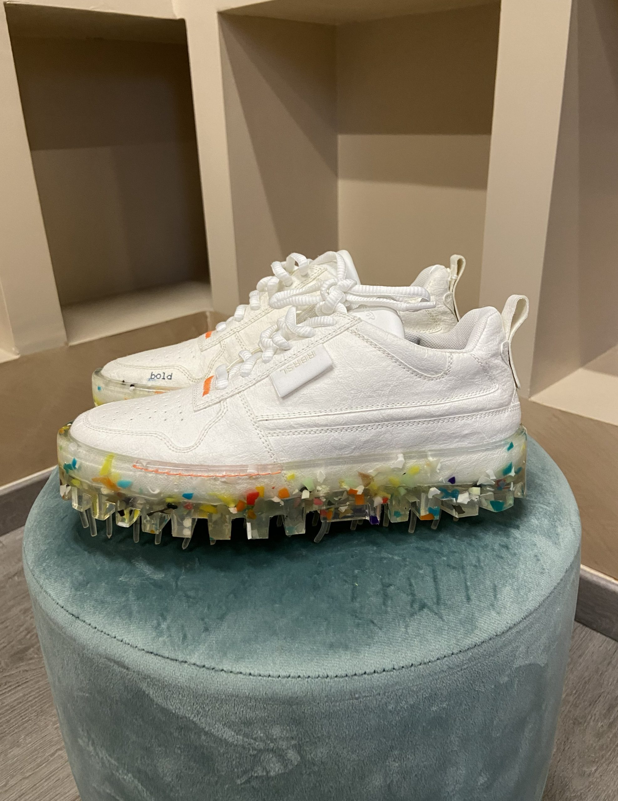 Bold sneaker in carta riciclata di RBRSL donna - immagine 3