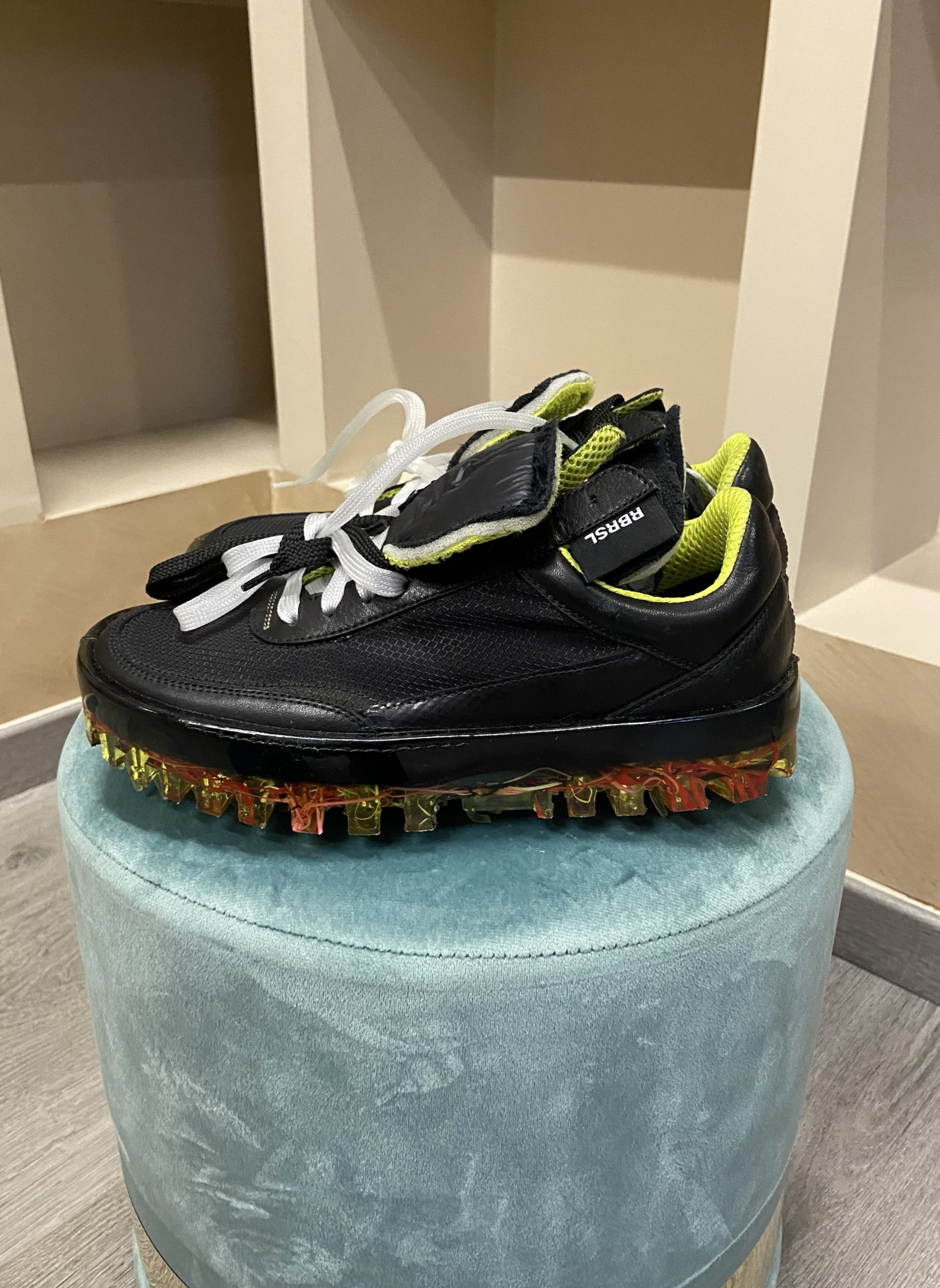 Bold Sneaker nero in tessuto tecnico di RBRSL donna - immagine 3