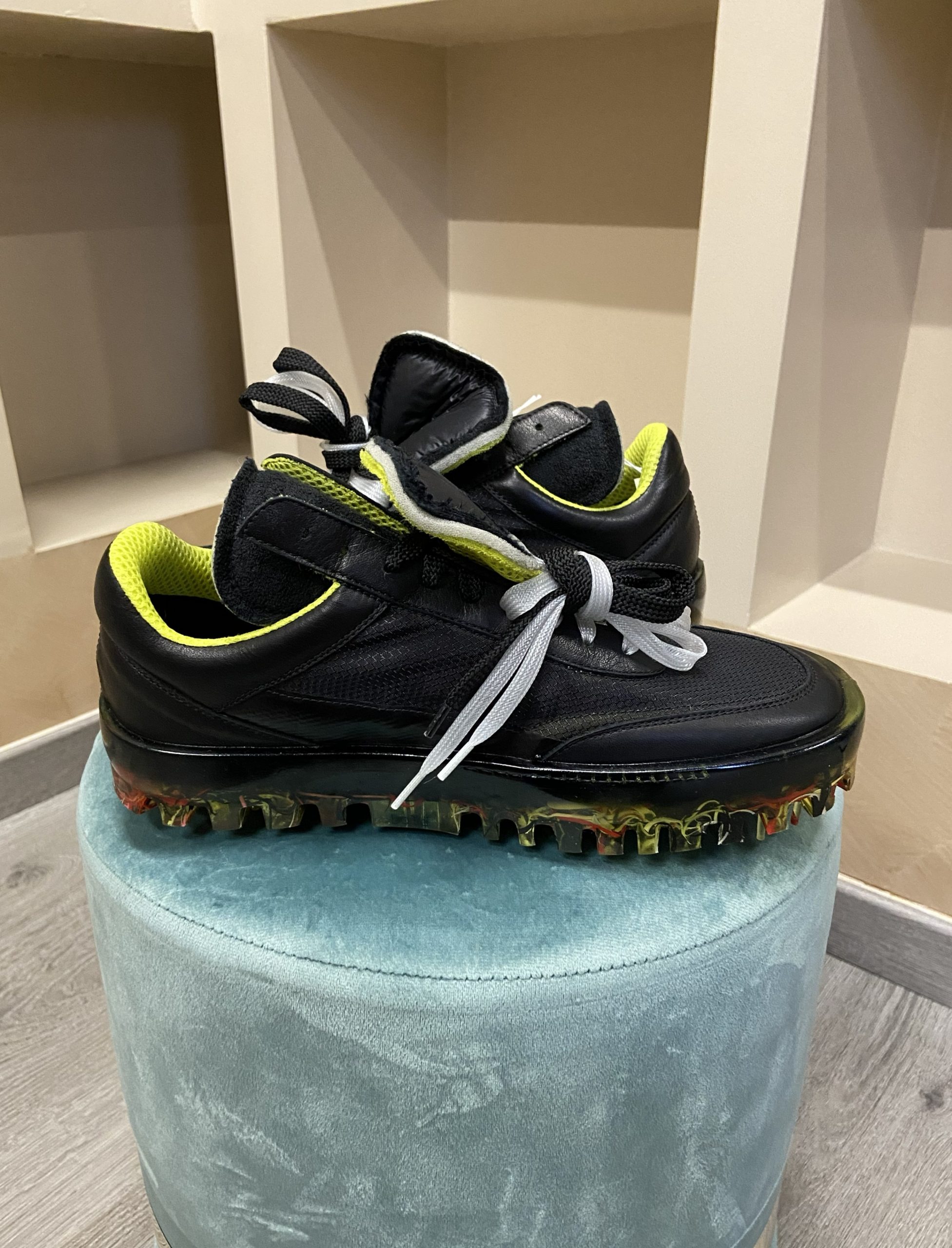 Bold Sneaker nero in tessuto tecnico di RBRSL uomo - immagine 3