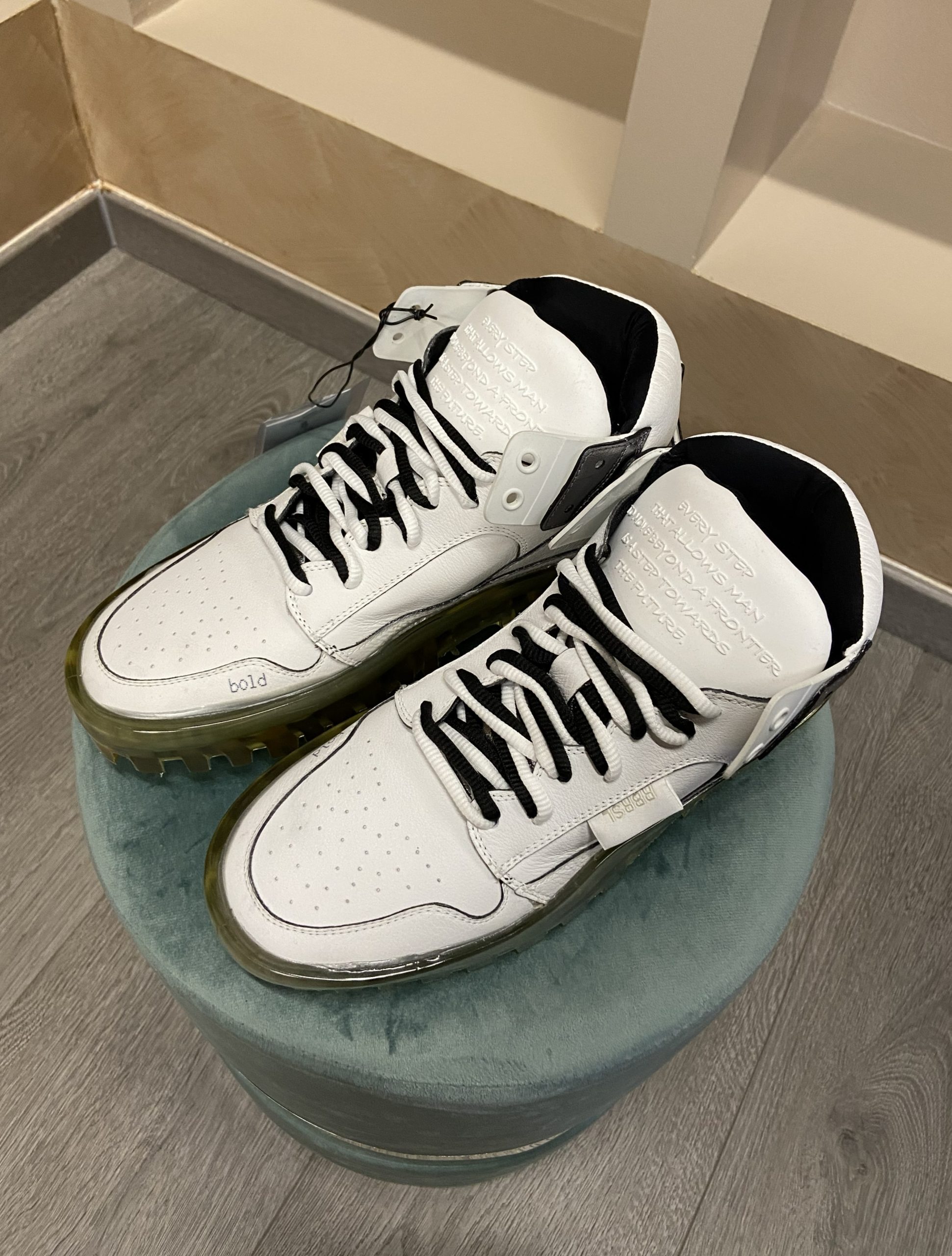 Scarpe bianche Polacco di RBRSL uomo - immagine 4
