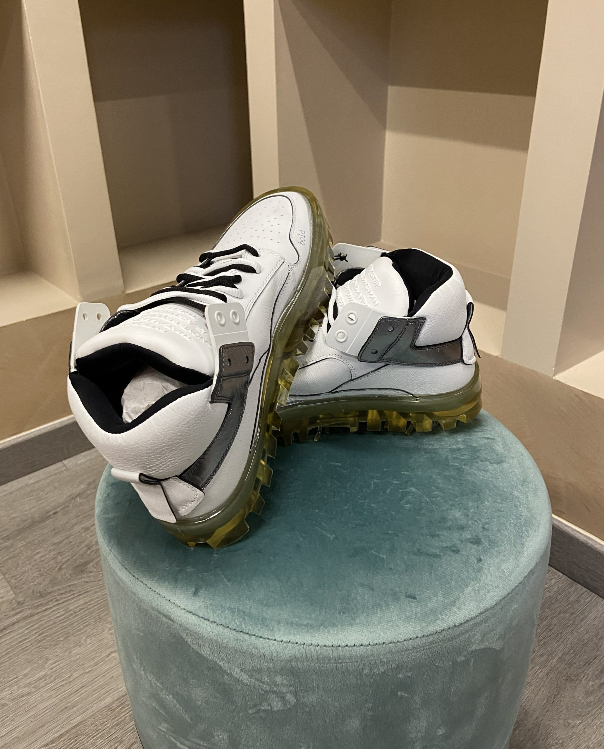 Scarpe bianche Polacco di RBRSL uomo - immagine 2