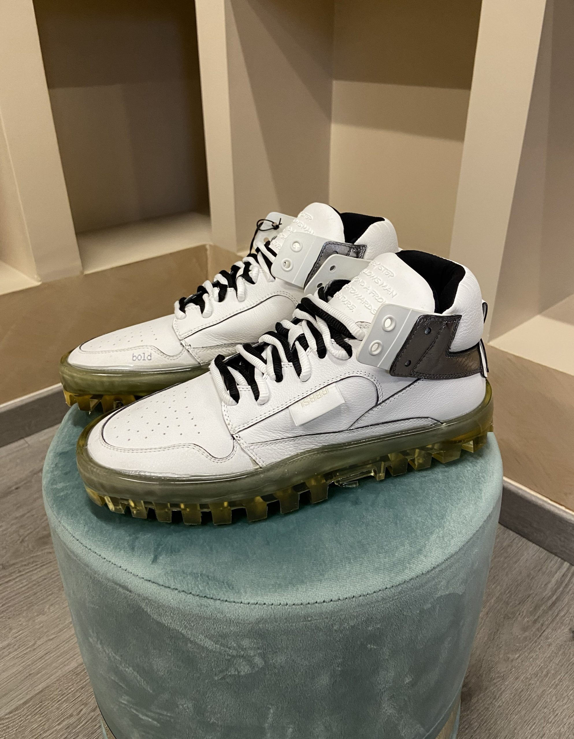 Scarpe bianche Polacco di RBRSL uomo